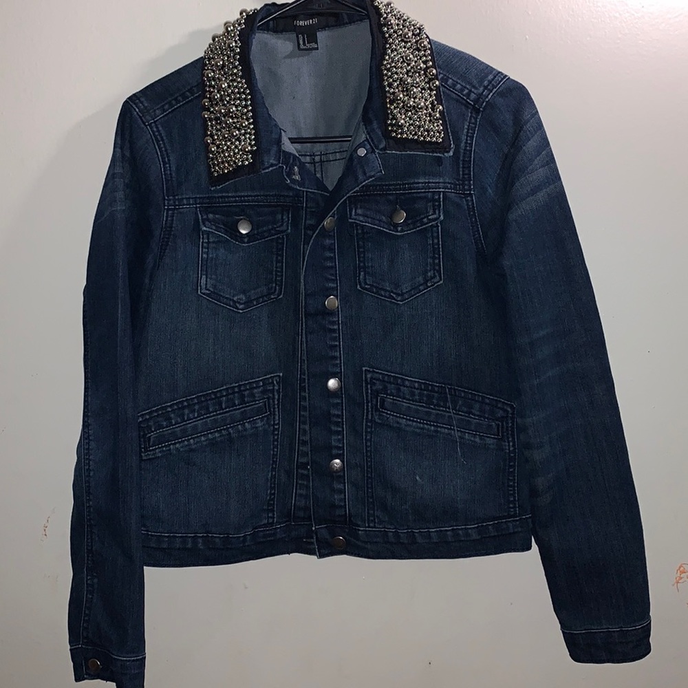 Beautiful blue Jean jacket